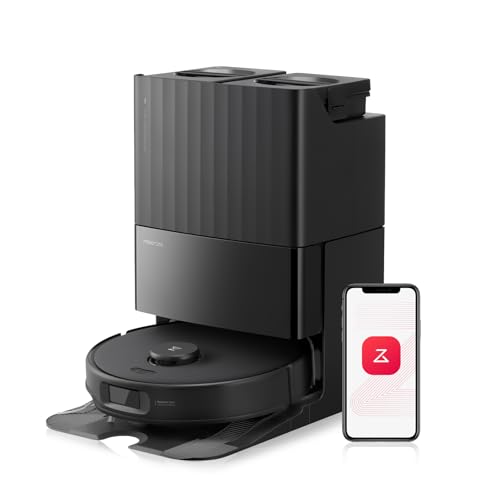 Roborock Qrevo Edge S5A Robot Vacuum and Mop, 18,500Pa, Zero-Tangling, DuoDivide Main Brush, FlexiArm Side Brush, Hot Wa