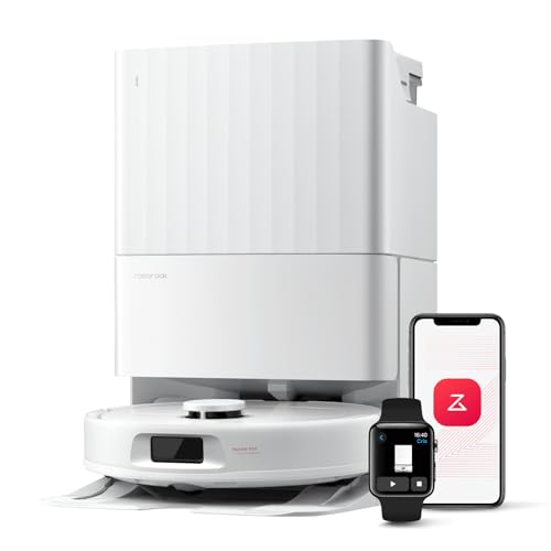 roborock Qrevo Series Robot Vacuum and Mop, Upgraded from Qrevo S | 8000Pa Suction, Anti-Tangle Brushes, Smart Obstacle