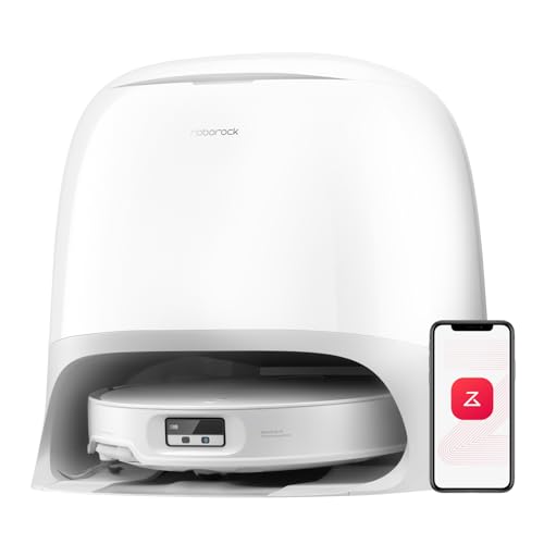 roborock Qrevo CurvX Robot Vacuum and Mop, 22,000Pa Suction | 3.14’’ Ultra Slim, Zero-Tangling, Reactive AI Obstacle Rec