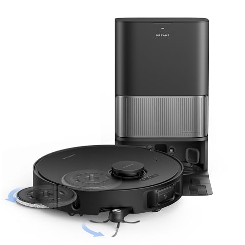 dreame L40s Ultra Robot Vacuum and Mop, 19,000Pa Suction & Auto Empty | Mop Self-Cleaning, 100% Detangling DuoBrush, Ext