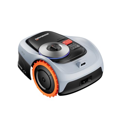 Segway Navimow i210 AWD Robot Lawn Mower Wire Free, 0.25 Acre, 45% Slopes | Perimeter Wire-Free Setup, NRTK-Vision Auto